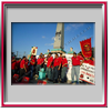16. Marcha con las Secciones hermanas de Lázaro Cárdenas Mich., Sección 271, 274 y la Fracción I-271 en apoyo a la Semana de Solidaridad con el Sindicalismo Mexicano
