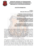 Boletín Informativo 18 - 05/AGO/19
